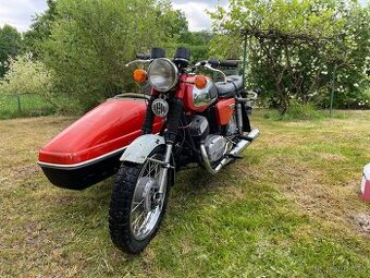 Jawa 350/634 sidecar velorex