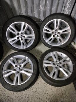 4ks alu disky orig. Skoda 5x100 r16 205/45 r16