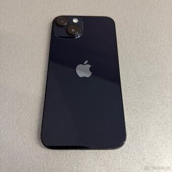 iPhone 14 256GB černý, jako nový, 12 měsíců záruka