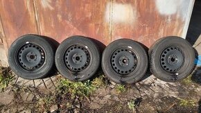 Prodám sadu letních kol 5x112 195/65 r15