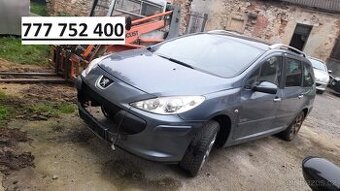 Náhradní díly Peugeot 307 1,6 HDI
