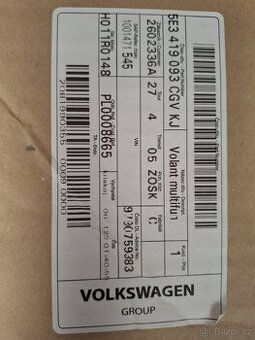 Kožený volant ŠKODA