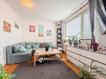 Prodej panelový byt 1+1 se zděným jádrem, 40 m2 - Znojmo, ul