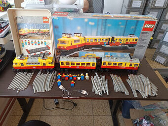 LEGO Train 7740 Inter-City Pass. Train +návod +box - 1