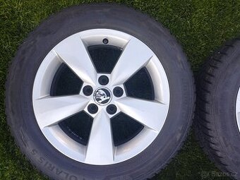Litá kola 15 originál Škoda Rapid
