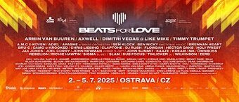 Beats for Love listky