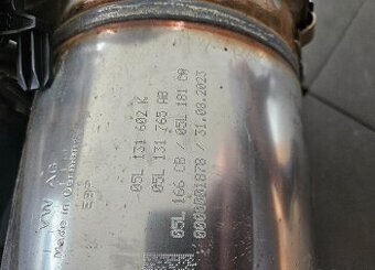05L 131 602 K - DPF FILTR 2,0 TDI SKODA / VW