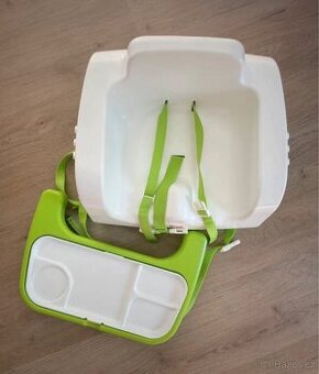 Cestovní (jídelní) židlička, zn. Fisher Price