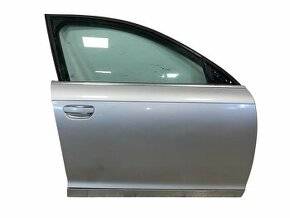 Pravé přední dveře stříbrná LX7W Audi A6 4F facelift 2009