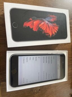 iPhone 6s 32GB Space Gray – TOP STAV + krabička