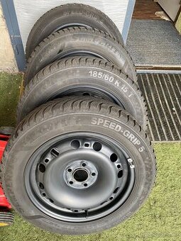 SADA ZIMNÍCH PNEU 15" FABIA 3, VW POLO, 185/60 R 15