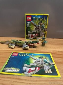 LEGO 70126 Crocodile Legend Beast (Chima) – komplet + návod - 1