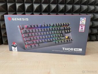 Herní klávesnice Genesis THOR 303, TKL, CZ/SK lay