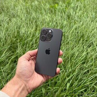 APPLE IPHONE 15 PRO 128GB ČERNÝ TITAN-ZÁRUKA
