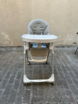 Dětská jídelní židlička Peg Pérego Prima Pappa Follow Me Ice