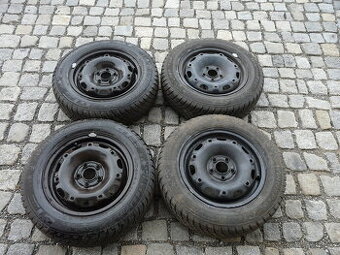 ZIMNÍ PNEU + DISKY ŠKODA14" SEAT VW 165/70R14
