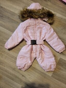 Dívčí kombinéza s odnímatelnou kapucí 56