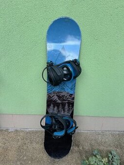 Dětsky snowboard Gravity 110 cm + vazani Gravity
