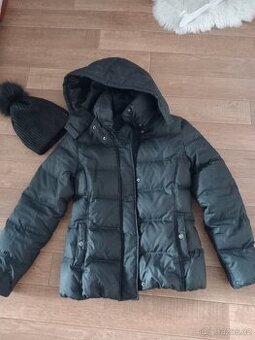 Zimní bunda +čepice