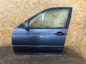 KOMPLETNÍ LEVÉ PŘEDNÍ DVEŘE BMW E46 PŘED.FACELIFT