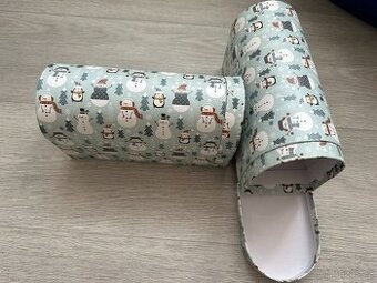 Kartonová krabice se sněhuláky, 2 ks