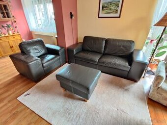 Kožená sedací souprava