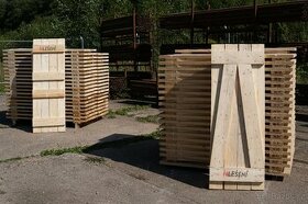 Dřevěné podlážky na trubkové a HAKI lešení - s CERTIFIKÁTEM