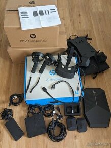 HP VR Backpack G2 + HP Reverb VR brýle - 1