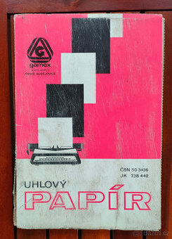 Uhlový papír - kopírák - 1
