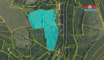 Prodej louky, 18692 m², Jílové u Prahy