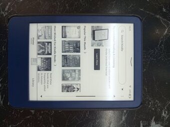 Čtečka Amazon Kindle, 16GB, Modrá - bez reklam