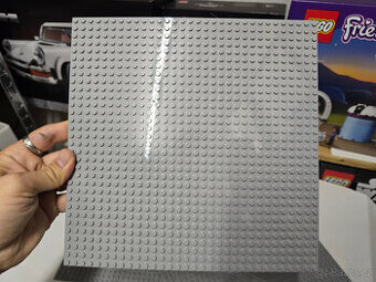 Velké Lego pláty / podložky na stavění - světle šedá