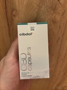 CBD CIBDOL Gelové Kapsle 30% (3000 mg)