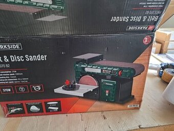 Pásová a talířová bruska 370w - 1