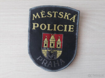 Městská policie Praha - textilní nášivka