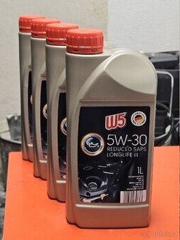 Motorový olej 5w-30 Longlife III - W5 Lidl - 4L