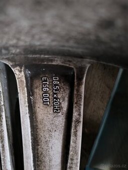 ALU kola+letní pneu Michelin 275/50R20