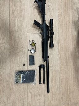 Airsoft odstřelovací puška manuální