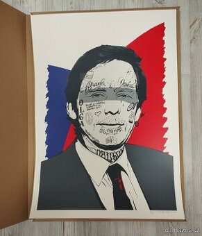 Pasta Oner Václav Havel 2024, serigrafie