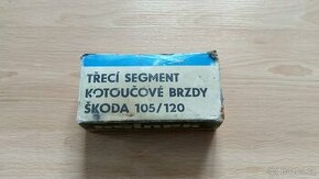 Nové brzdové destičky Škoda 105 120
