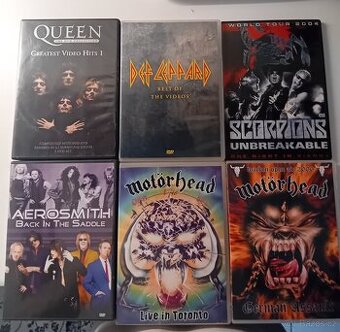 DVD rock, metal