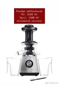 Odšťavňovač šnekový - SENCOR SSJ 4041BK