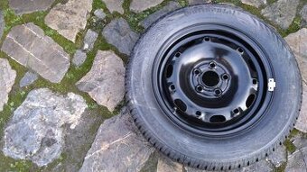 LETNÍ pneu 165 70 14+ disky 5x100 na ŠKODA VW SEAT