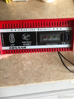 Nabíječka autobaterií ABSAAR 12V/6A