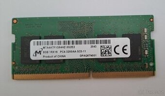 Paměť Micron SODIMM DDR4 8GB 3200MHz
