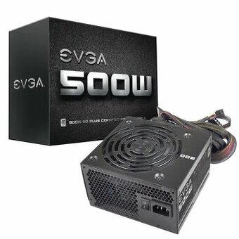 EVGA zdroj 500W / 80 Plus