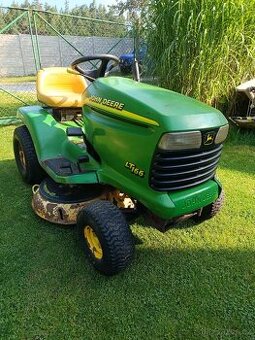 John Deere lt166 twin 16hp Tlakově mazaný