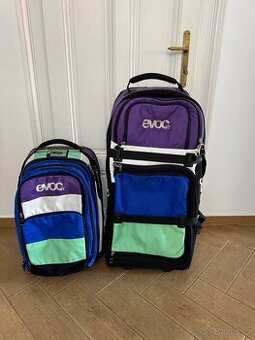 Sada dvou cestovních kufrů Evoc 125 l + 45 l - multicolor