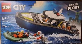 Lego City 60456 Honicka v policejni lodi