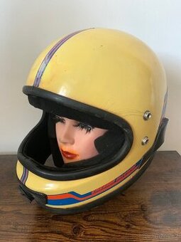 Retro helma z 80. let Cassida integral, vel. cca 58/59